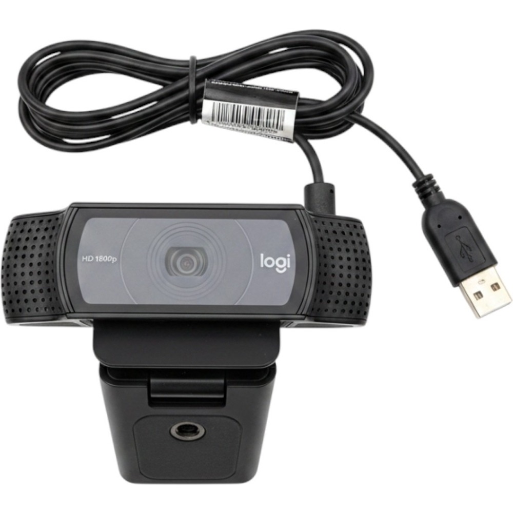 Logitech C920 HD Pro Webcam 1080p Video Calling V-U0028 Black USB Streaming O7